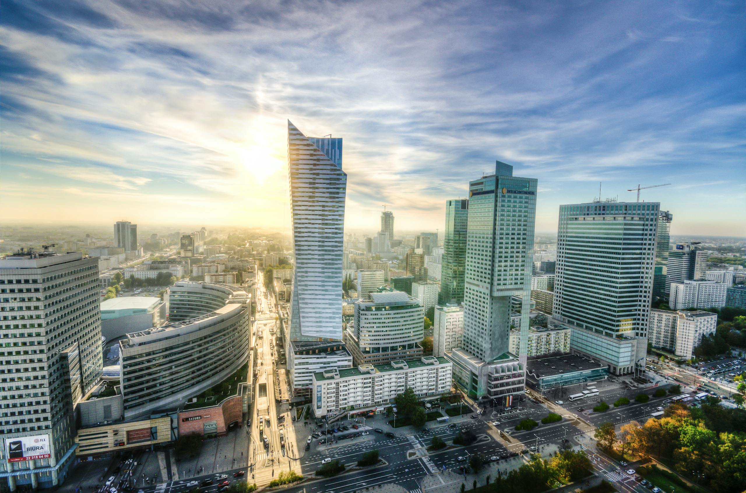 Skyscraper during Sunset